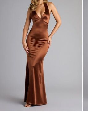 Windsor | Dresses | Windsor Store Deyna Formal Mesh Offtheshoulder Long  Dress | Poshmark